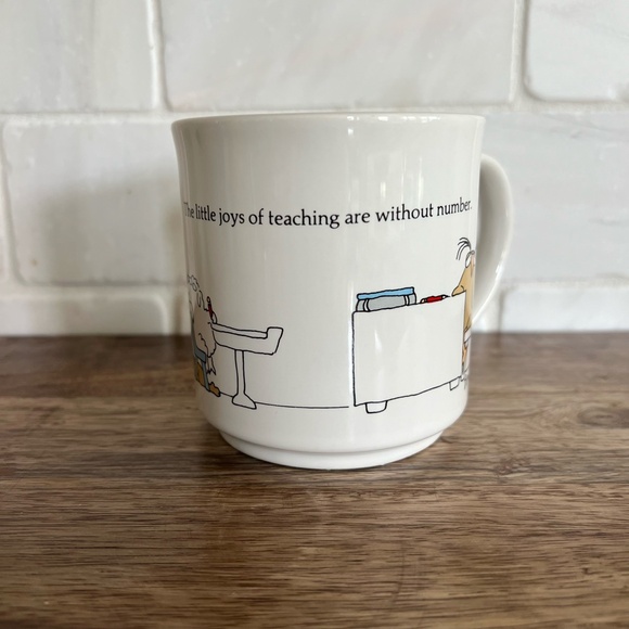 The Joys of Teaching Mug Sandra Boynton Recycled Paper Products Made in Korea - Picture 3 of 6